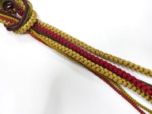 正絹　手組帯締め